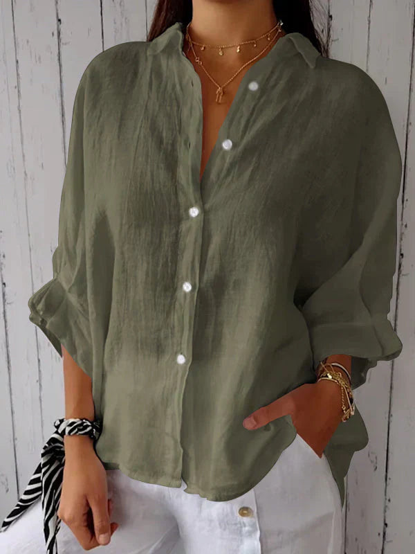Vivelle™ - Casual Button-Up Top