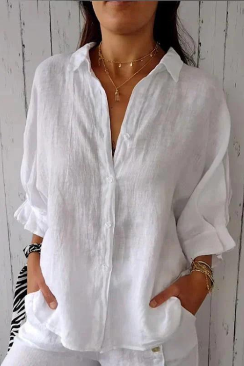 Vivelle™ - Casual Button-Up Top