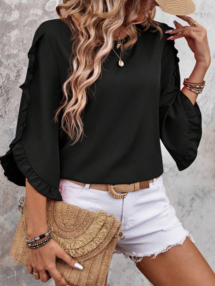 Zinnia™ - Vivid Ruffle Top