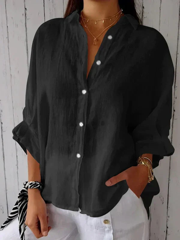 Vivelle™ - Casual Button-Up Top