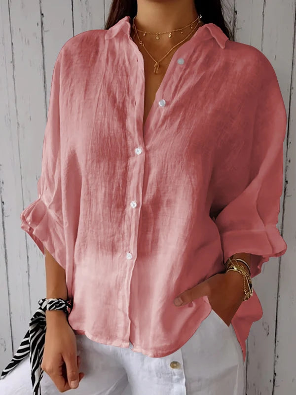 Vivelle™ - Casual Button-Up Top
