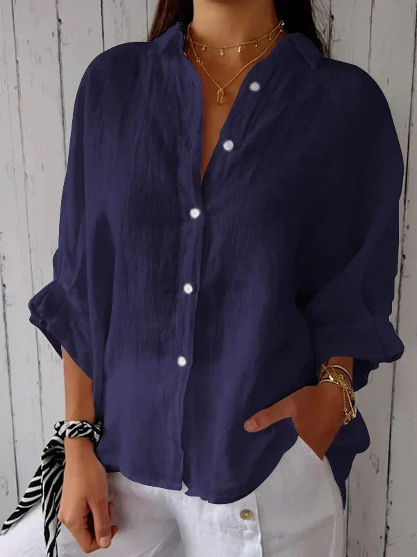 Vivelle™ - Casual Button-Up Top
